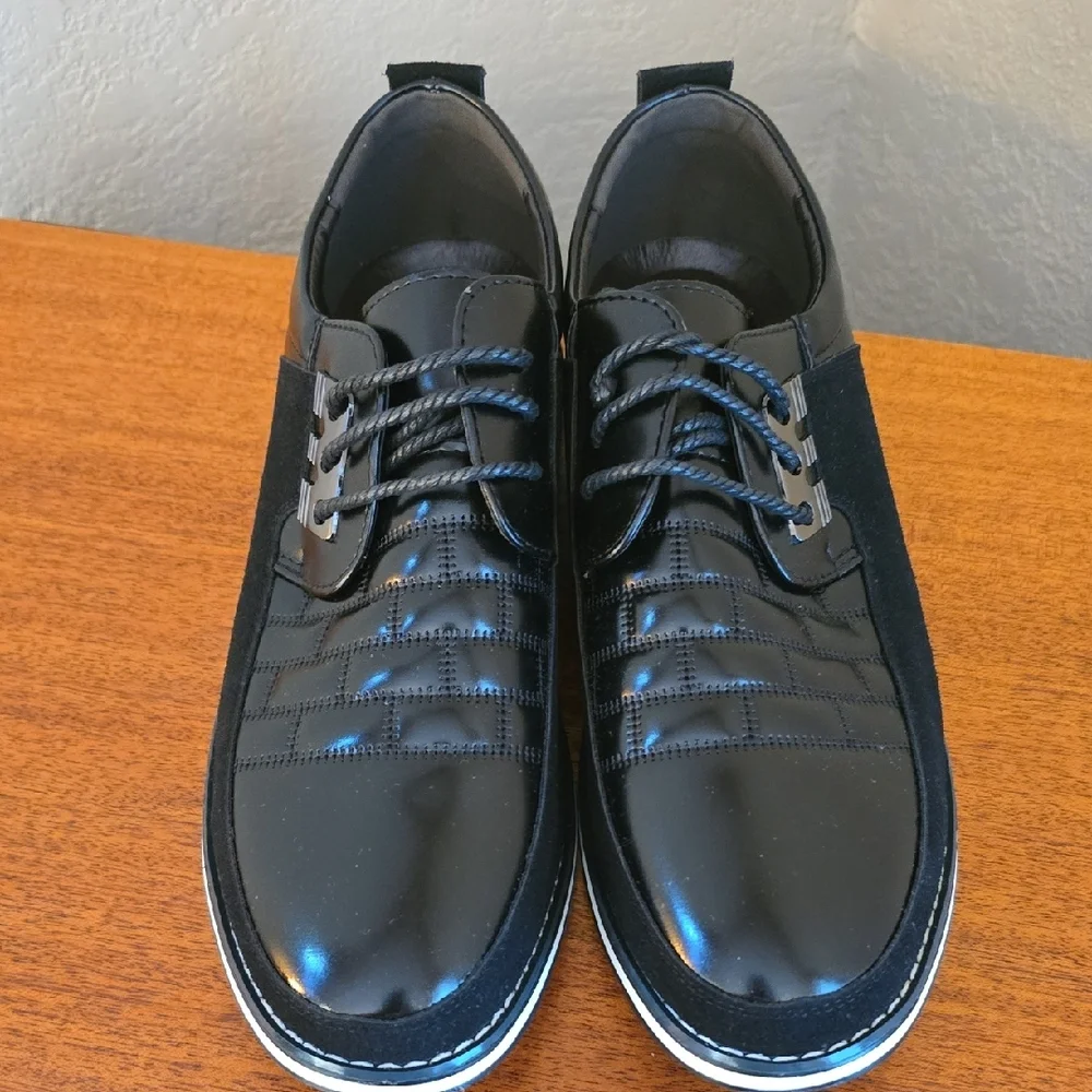 Gatsby Men's Black Oxfords Size